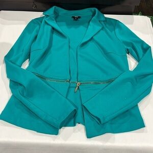 Mossimo teal blazer. Size small. NWOT.